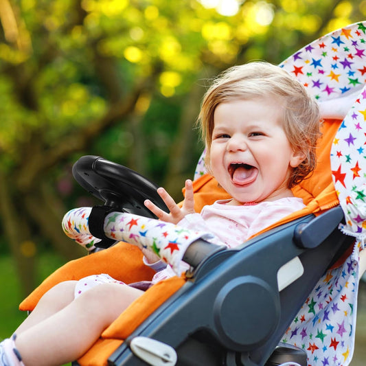 🛍️ Special Offer £13.99 ⏳Interactive Stroller Steering Wheel Toy for Babies and Toddlers