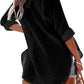 🏝️Summer Hot Sale 50% OFF👗Women's Beach Pocketed Hooded Shirt Top