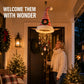✨Lighted Santa Hat Hanging Chandelier – Make Christmas Glow