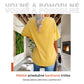 📢📢50% OFF !! ⏰Women's Casual Loose Plus Size V Neck T Shirts Summer Half Sleeve Tees Fit Cotton Tunic Tops