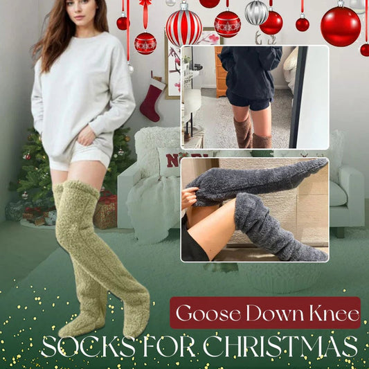 ⚡Flash Sale🏆#1 Best Seller ⏰ 💕Velvety Knee Socks For Christmas❄️🎅