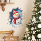 🎁Christmas Sale - Only £5.99🎄🎅 3D Christmas Wall Stickers – Creative Holiday Home Decor