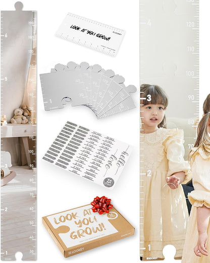 🔥Hot Sale 50% OFF👧Mirror Growth Chart Wall Sticker🧩