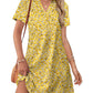 ⏰2026 Hot Sale 50% OFF💃Women's Casual V Neck Vacation Midi Dress With Pockets