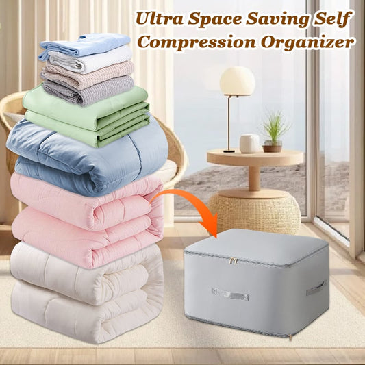 🌸Hot Sale 49% OFF🌸Ultra Space Saving Self Compression Organizer🔥Buy 2 save 10%&Free Shipping