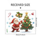 🎁Christmas Sale - Only £5.99🎄🎅 3D Christmas Wall Stickers – Creative Holiday Home Decor