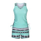 🔥LAST DAY 60% OFF - Miraclesuit Women's 2-Piece Tummy Control Tankini Set with Built-In Bra – Flattering Boho Swimwear with Shorts🔥 Buy 2 Free Shipping
