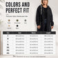 🍂 Women’s Hooded Long Sweatshirt – 🧥 Relaxed Fit Pullover Top for Autumn & Winter
