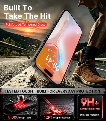 ⏰ Hurry — ONLY £6.99 ⚡📱 HD Privacy Tempered Glass Screen Protector with Easy Dust-Free Installation