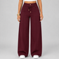 💥Flash Sale💥Women's High Waist Wide Leg Trousers – Adjustable Drawstring, Soft Stretch & Breathable