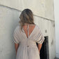 🌸Hot Sale 50% OFF💗New Fashion Slit V-neck Effortless Long Dress