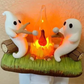 🔥Halloween Hot Sale👻Ghost Campfire Flickering Nightlight✨