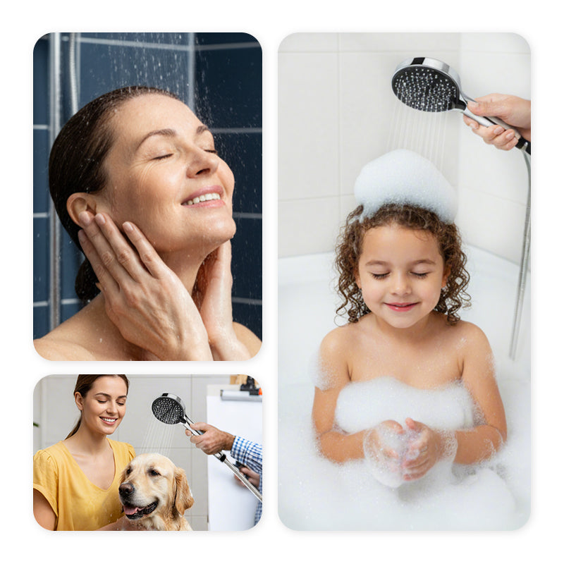🎯 Deal of the Day ✨High-Pressure Adjustable Shower Head – Powerful Rainfall Showerhead for Home
