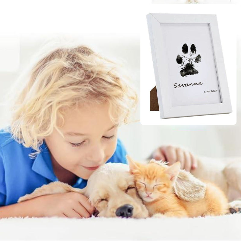 🔥Buy Two Get One Free - 3pcs⭐Pet Paw Print Kit for Dogs & Cats Keepsake Memories