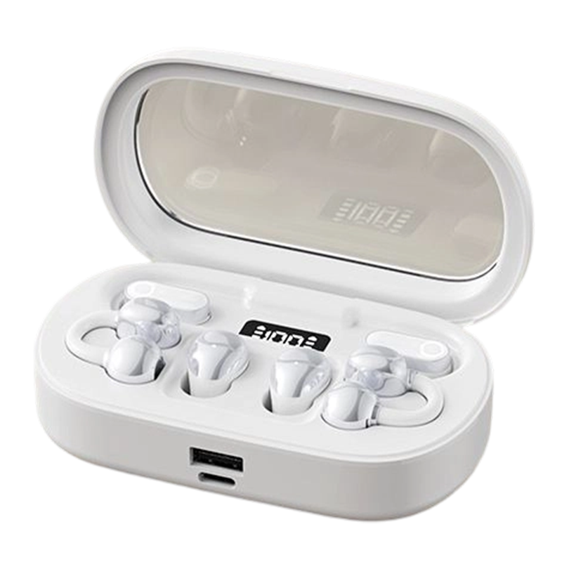 🎀 Gift-Worthy Favorites 💝🎧2-in-1 Wireless Earbuds – Open-Ear Sports & Mini Sleep Bluetooth Headphones