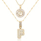 🎁New Year Sale 50% OFF💖2 Pack - Initial Letter Pendant Necklaces
