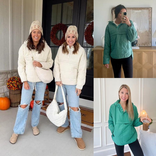 🔥Last Day Promotion 49% OFF - Women's Oversized Hooded Puffer Jacket