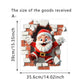 🎁Christmas Sale - Only £5.99🎄🎅 3D Christmas Wall Stickers – Creative Holiday Home Decor