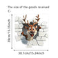 🎁Christmas Sale - Only £5.99🎄🎅 3D Christmas Wall Stickers – Creative Holiday Home Decor