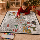 🎄Christmas Essentials Only £15.99✨ DIY Christmas Drawing Blanket with 24 Washable Markers