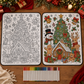 🎄Christmas Essentials Only £15.99✨ DIY Christmas Drawing Blanket with 24 Washable Markers