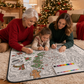 🎄Christmas Essentials Only £15.99✨ DIY Christmas Drawing Blanket with 24 Washable Markers