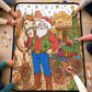 🎄Christmas Essentials Only £15.99✨ DIY Christmas Drawing Blanket with 24 Washable Markers