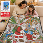 🎄Christmas Essentials Only £15.99✨ DIY Christmas Drawing Blanket with 24 Washable Markers