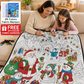 🎄Christmas Essentials Only £15.99✨ DIY Christmas Drawing Blanket with 24 Washable Markers