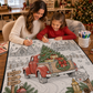 🎄Christmas Essentials Only £15.99✨ DIY Christmas Drawing Blanket with 24 Washable Markers