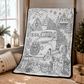 🎄Christmas Essentials Only £15.99✨ DIY Christmas Drawing Blanket with 24 Washable Markers