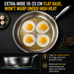 🍳 No Coating, No Compromise – Hand-Hammered Non-Stick Pan That Loves Metal Spatulas. 50% Off. UK Stock