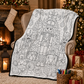 🎄Christmas Essentials Only £15.99✨ DIY Christmas Drawing Blanket with 24 Washable Markers