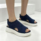 🎉 Final Chance £14.99 💰Women's Breathable Knit Platform Sandals ✨