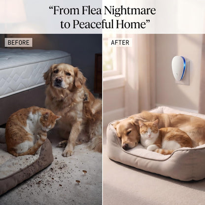 ❄️Summerfresh 50% OFF!🏠Upgraded Pest Repeller - Banish Fleas For Good