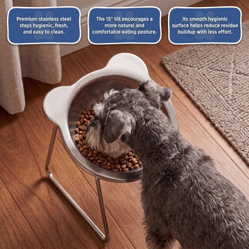 🎃Halloween Deal 50% OFF!🥣15° Tilted Orthopaedic Feeding Bowl