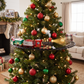 🚂Xmas Sale - 50% OFF🎅 Christmas Tree Train Set – Light-Up Festive Train with Santa & Magical Steam Effects