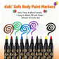 ⏰LIMITED SALE 55% OFF🎨✨️10-Color Temporary Tattoo Markers Set