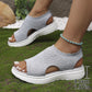 🎉 Final Chance £14.99 💰Women's Breathable Knit Platform Sandals ✨