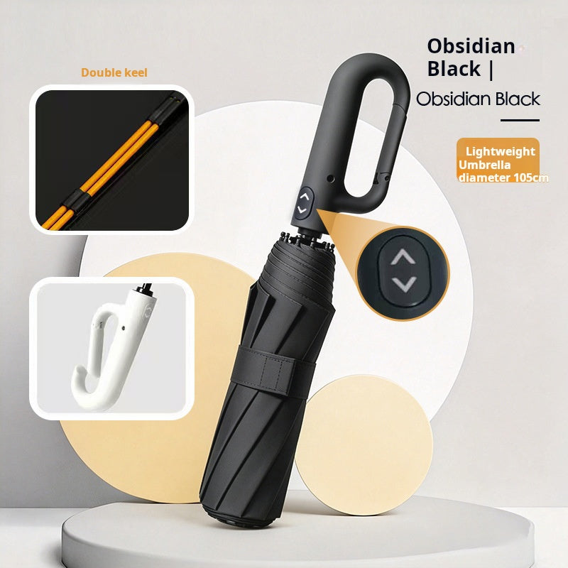 ⏳LAST DAY SALE ONLY ￡11.99!!🔥Foldable Auto-Open Umbrella – Stormproof, UV-Blocking Compact Umbrella for British Weather