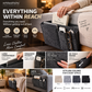 Organize Bedside Instantly! No-Tool Slide-In Storage Organizer