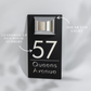 🎄 Holiday Favorites 🎁Personalized Solar Door Plaque – Custom LED House Number Sign for Front Door