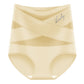 ✨Last Day - Buy 1 Get 3 Packs✨Plus-Size High-Waist Cross Tummy Control Panties