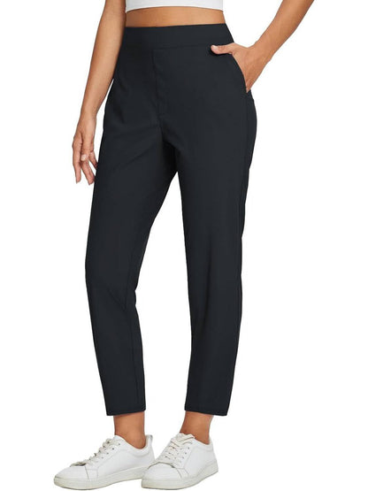 🔥⏳LIMITED OFFER 50%OFF🌞Women’s High-Waisted Zip-Pocket Trousers 👖 – 4-Way Stretch, Tummy Control, Breathable Quick-Dry, 6 Colours, S-3XL