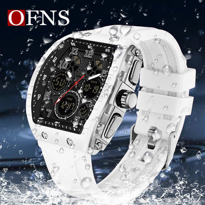 Sporty Luminous Digital Watch – Waterproof Automatic Wristwatch