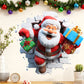 🎁Christmas Sale - Only £5.99🎄🎅 3D Christmas Wall Stickers – Creative Holiday Home Decor