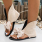 💎 Limited Deal £16.99 ✨Retro Sweet Split-Toe Sandalswith Big Bow