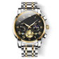 Luxury Dodecagon Quartz Watch – Multifunctional Waterproof Wristwatch