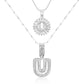 🎁New Year Sale 50% OFF💖2 Pack - Initial Letter Pendant Necklaces