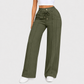 💥Flash Sale💥Women's High Waist Wide Leg Trousers – Adjustable Drawstring, Soft Stretch & Breathable